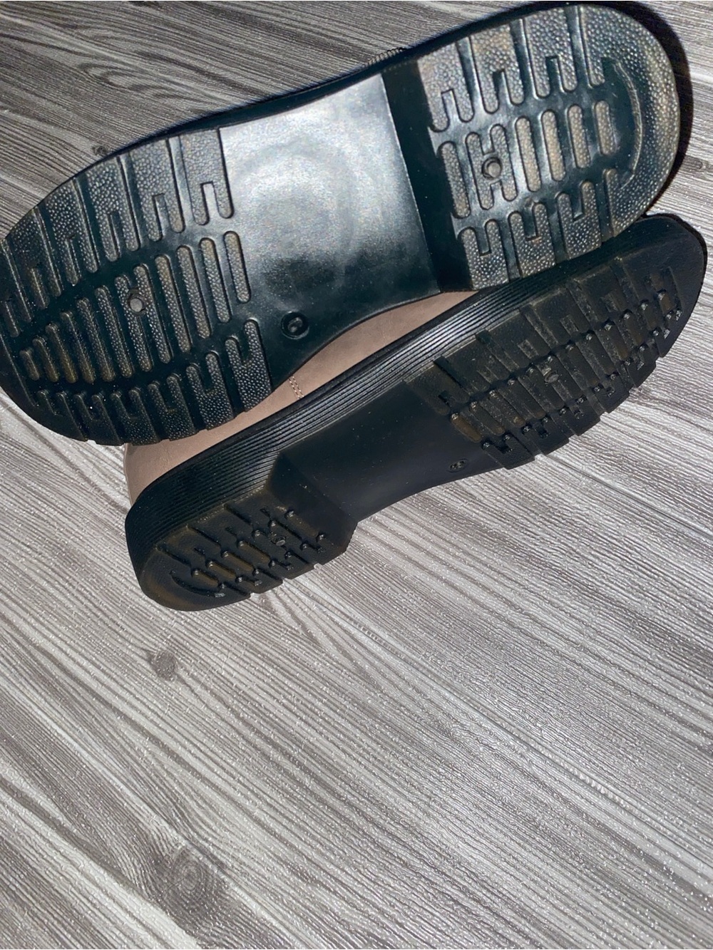 Mudd Taupe Chelsea Lug Ankle Boots - Picture 5 of 5
